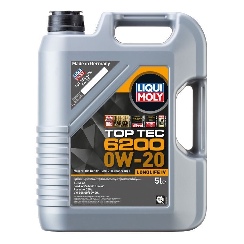 OLEJ SILNIKOWY TOP TEC 6200 0W-20 LIQUI MOLY 20789 5L
