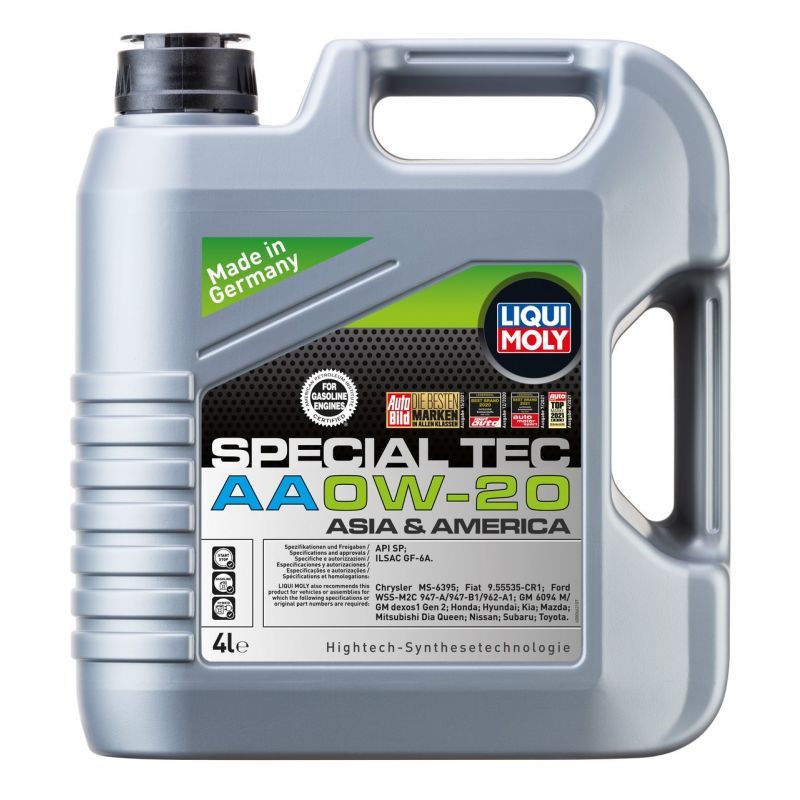 OLEJ SILNIKOWY SPECIAL TEC AA 0W-20 LIQUI MOLY 9705 4L