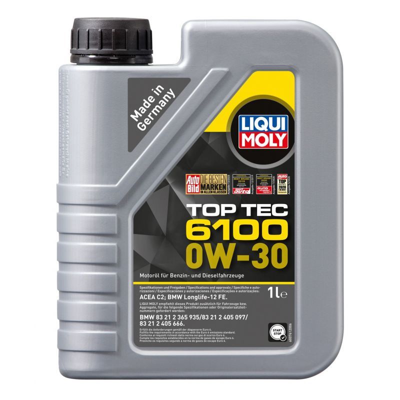 OLEJ SILNIKOWY TOP TEC 6100 0W-30 LIQUI MOLY 20777 1L