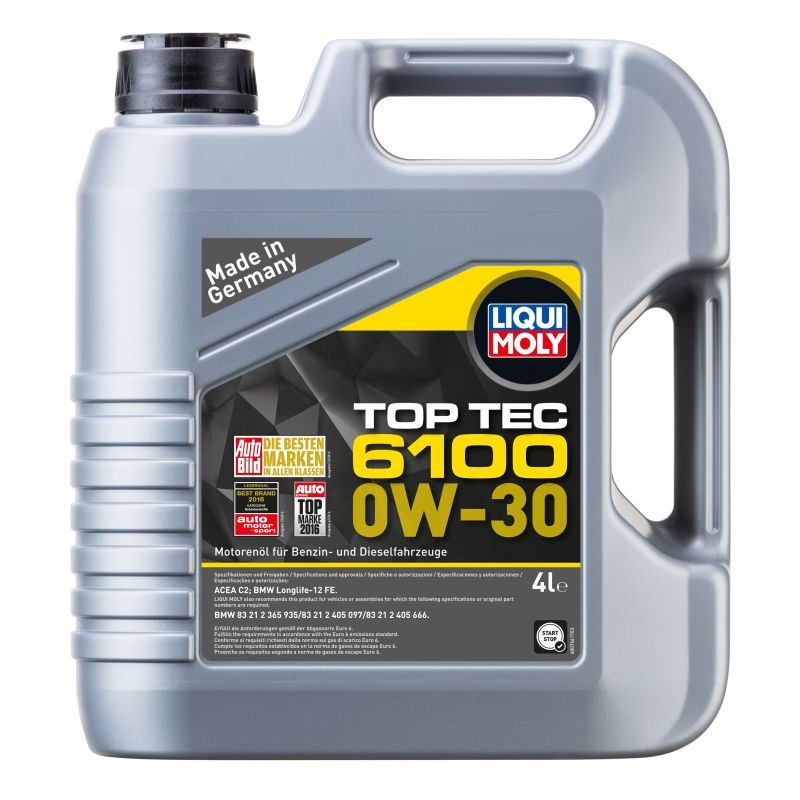 OLEJ SILNIKOWY TOP TEC 6100 0W-30 LIQUI MOLY 20778 4L