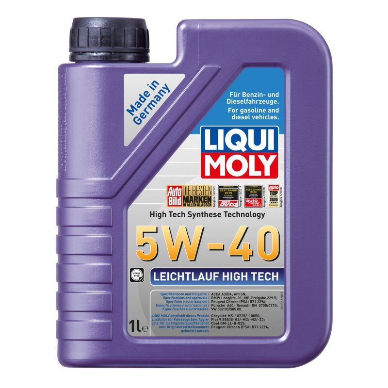 OLEJ SILNIKOWY LEICHTLAUF HIGH TECH 5W-40 LIQUI MOLY 2327 1L