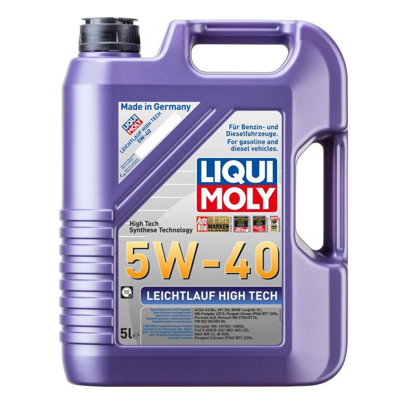 OLEJ SILNIKOWY LEICHTLAUF HIGH TECH 5W-40 LIQUI MOLY 2328 5L