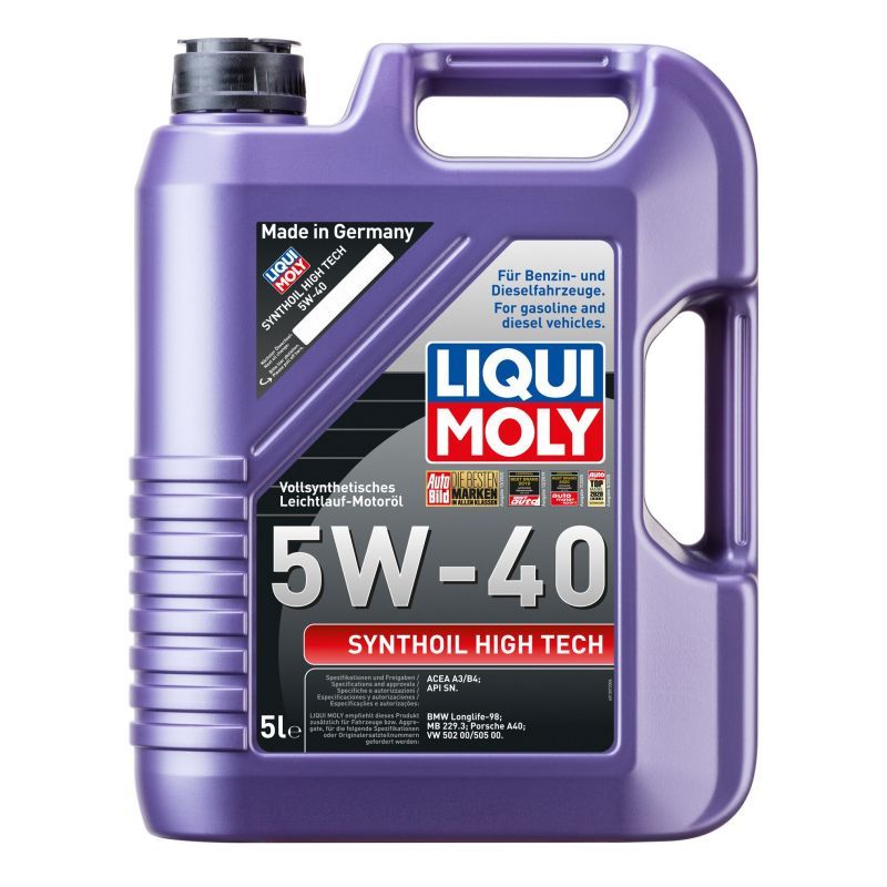 OLEJ SILNIK SYNTHOIL HIGH TECH 5W-40 LIQUI MOLY 1856 5L