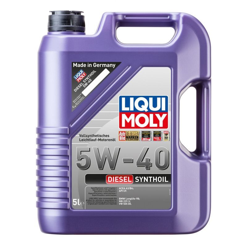 OLEJ SILNIKOWY DIESEL SYNTHOIL 5W-40 LIQUI MOLY 1341 5L