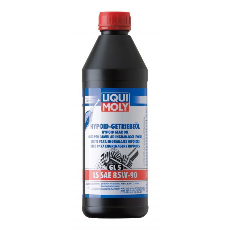 HIPOIDALNY OLEJ PRZEKŁADNIOWY GL5 LS SAE 85W-90 LIQUI MOLY 1410 1L