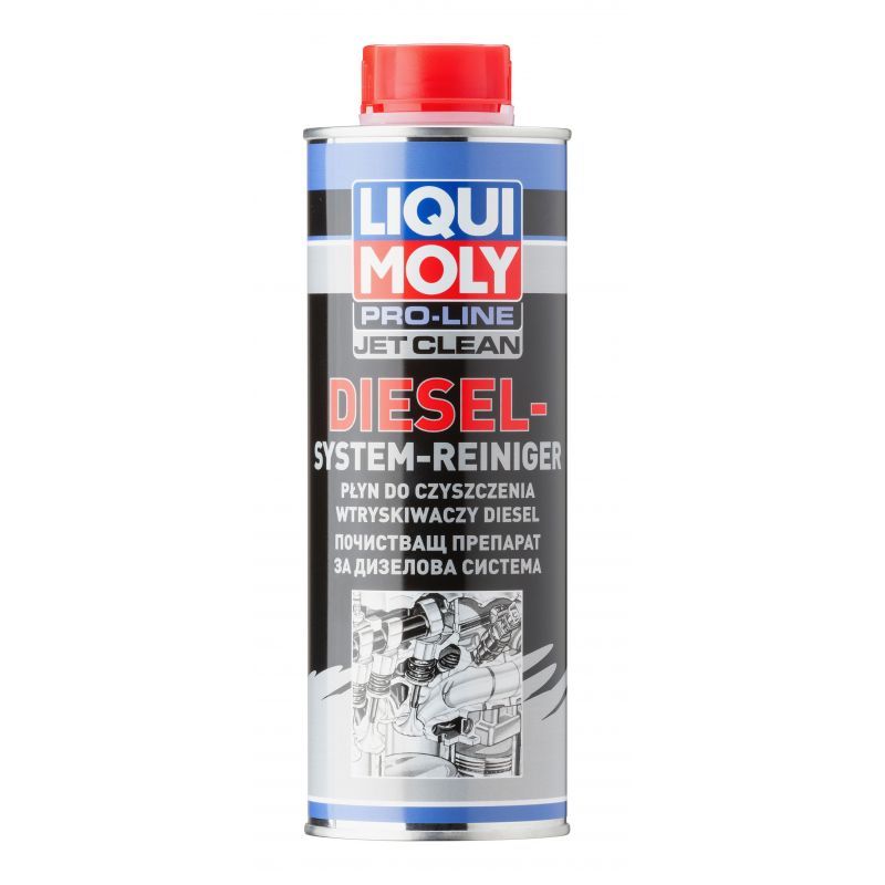 CZYSZCZENIE WTRYSKIWACZY DIESEL JET CLEAN LIQUI MOLY 20452 500ml