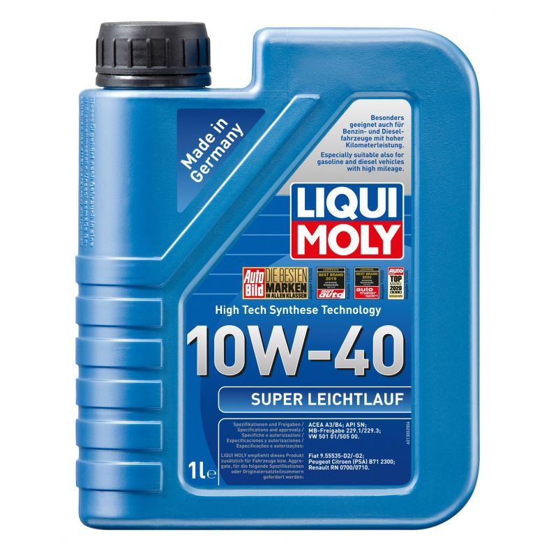 OLEJ SILNIKOWY SUPER LEICHTLAUFT 10W-40 LIQUI MOLY 9503 1L