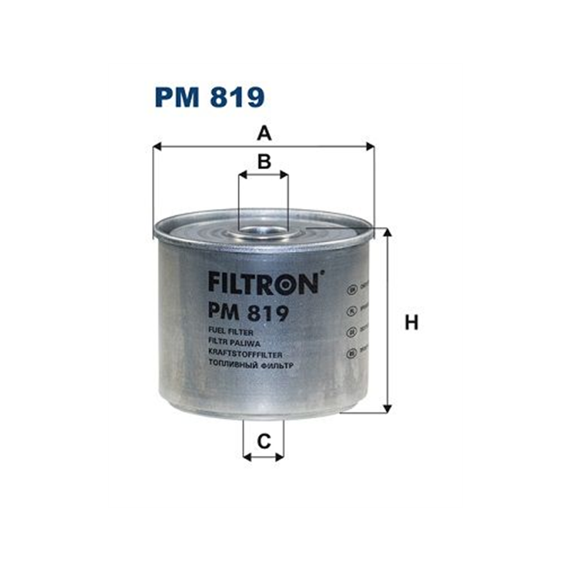 FILTR PALIWA FILTRON PM819 PERKINS 4.236