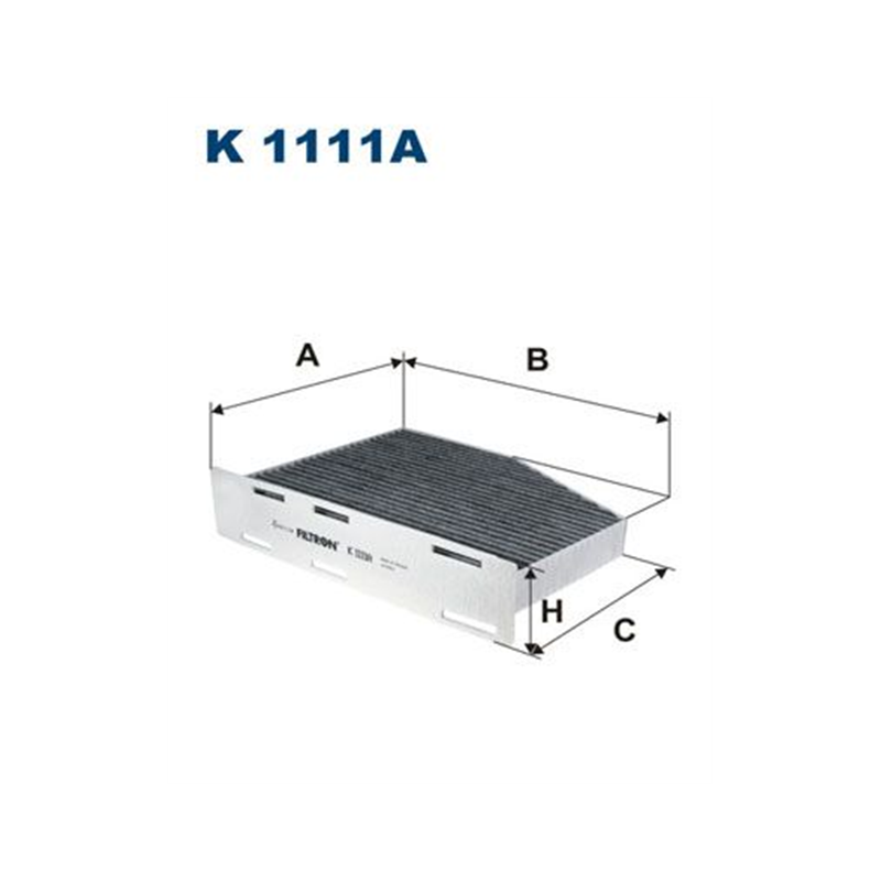 FILTR KABINOWY FILTRON K1111A  VW 1.2-2.0TDI 03-18
