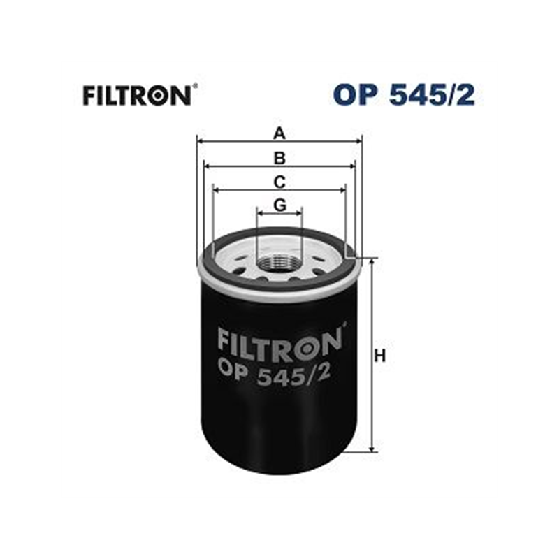 FILTR OLEJU FILTRON OP545/2 FIAT 1.1-1.4 00-
