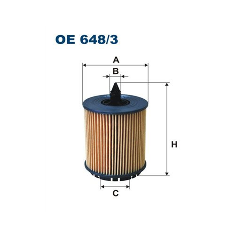 FILTR OLEJU FILTRON OE648/3 OPEL 1.8-2.4 00-