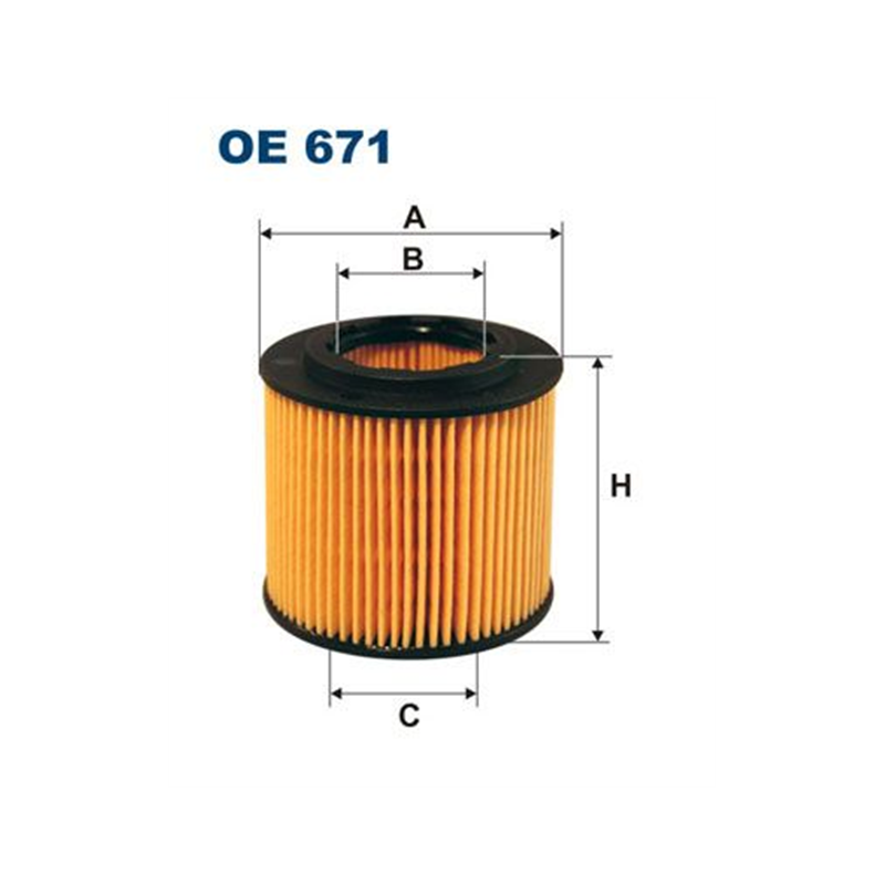 FILTR OLEJU FILTRON OE671 VW 1.2 01-