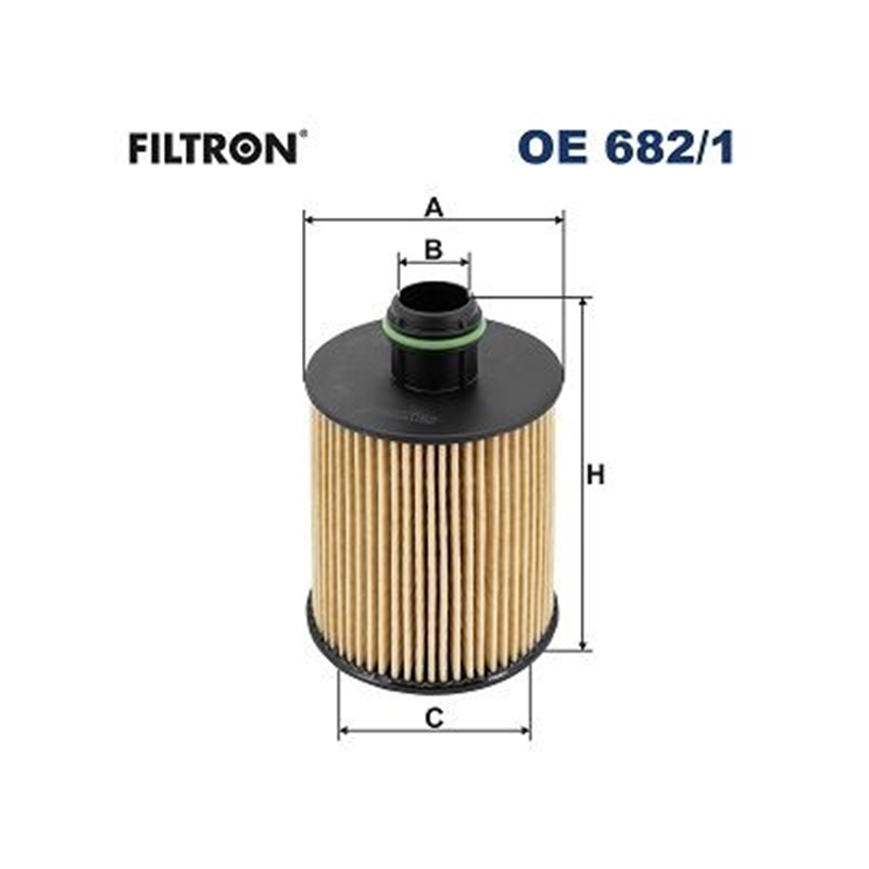 FILTR OLEJU FILTRON OE682/1 OPEL 2.0 09-