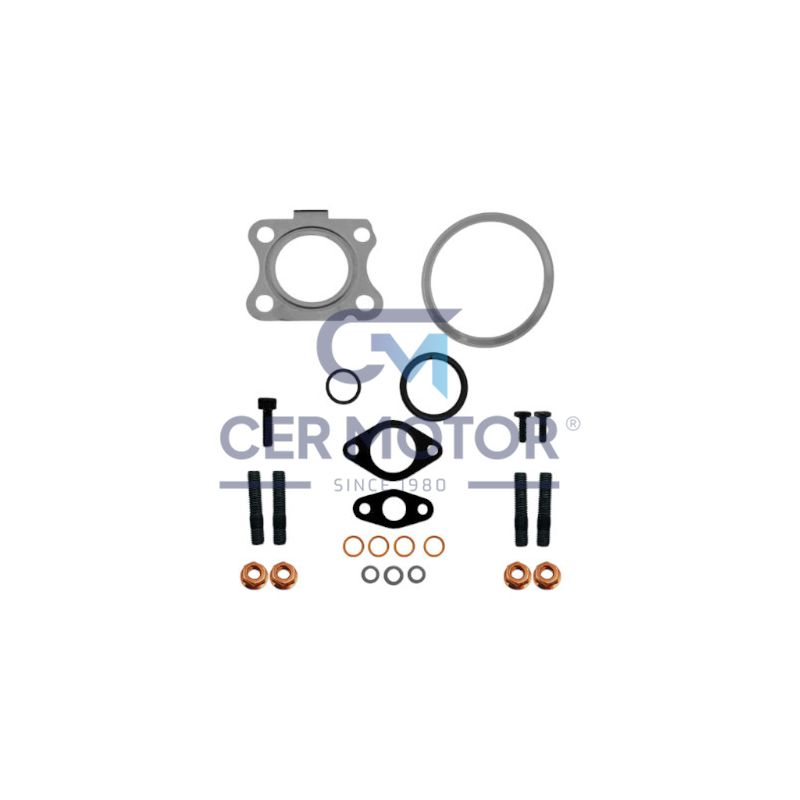 KOMPLET USZCZELEK TURBOSPRĘŻARKI CER A14921B JEEP 2.0CRD 14-