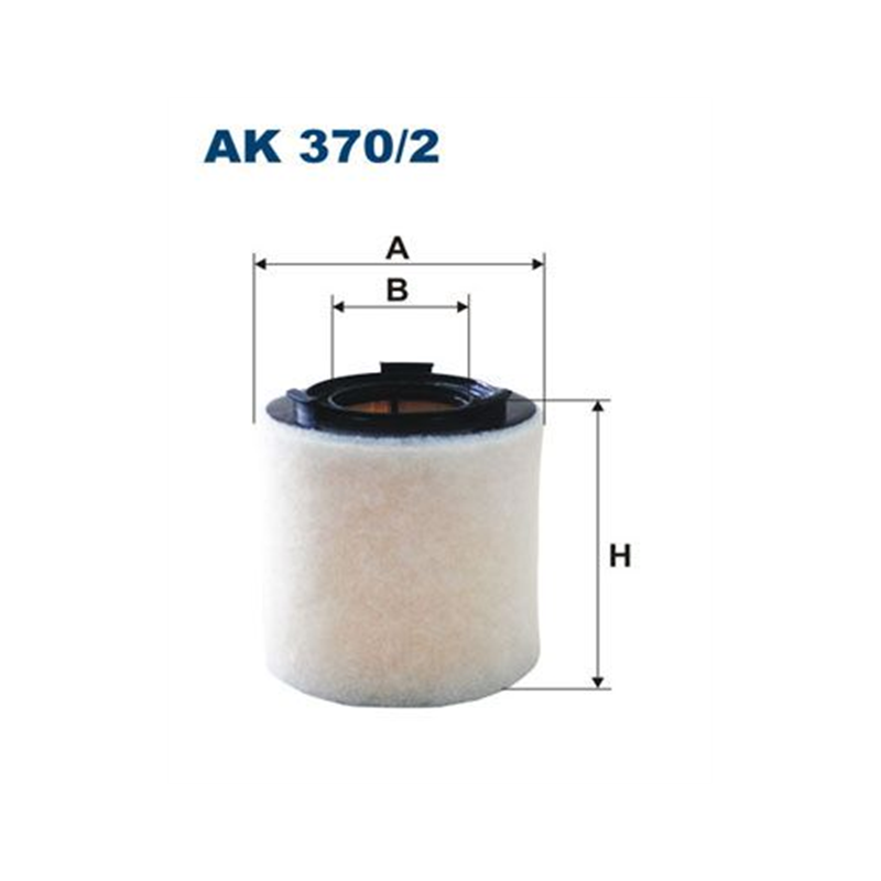 FILTR POWIETRZA FILTRON AK370/2 VW 1.2-1.6B+D 09-