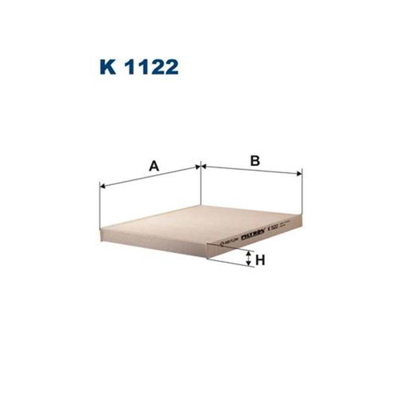 FILTR KABINOWY FILTRON K1122 FIAT 1.1-1.4 03-