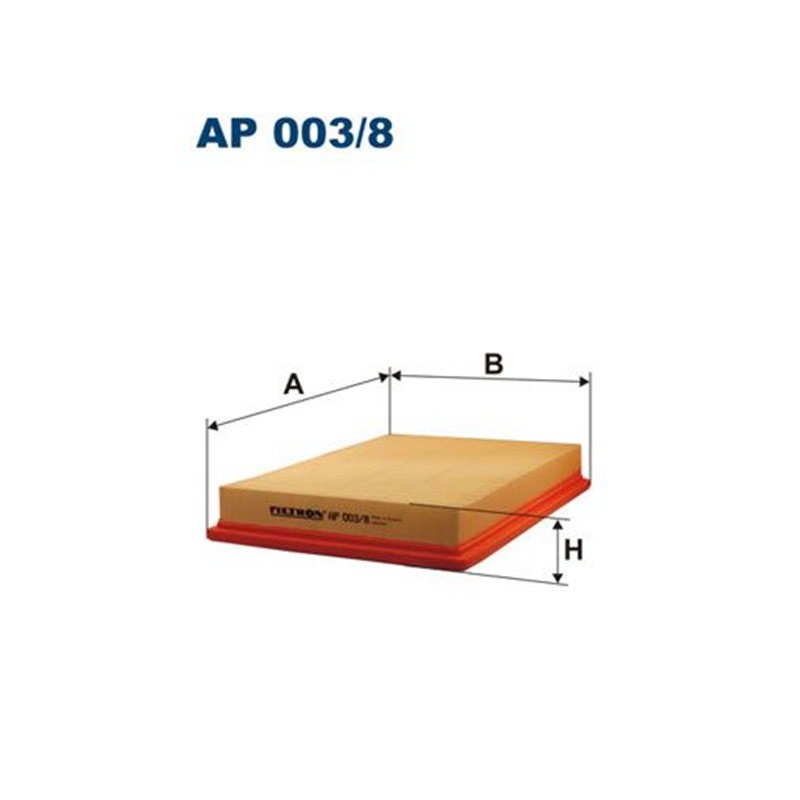 FILTR POWIETRZA FILTRON AP003/8 JEEP 2.5-6.1 01-12