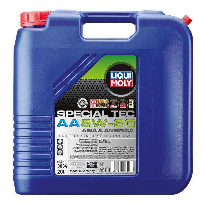 OLEJ SILNIKOWY Special TEC AA LIQUI MOLY 3834 5W-20 20L