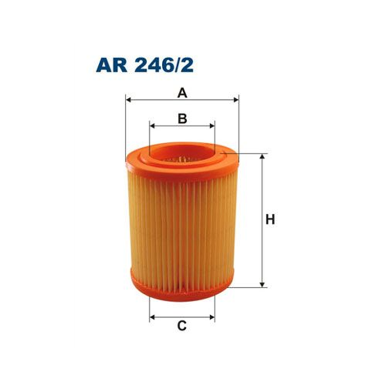 FILTR POWIETRZA FILTRON AR246/2 HONDA 2.0 01-