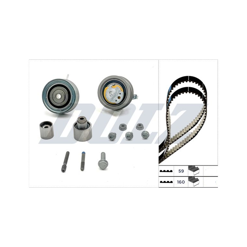 KOMPLET ROZRZĄDU DOLZ SKD248 AUDI VW 1.6-2.0 10-22