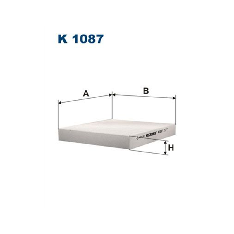 FILTR KABINOWY FILTRON K1087 HONDA 1.3-1.6 87-01