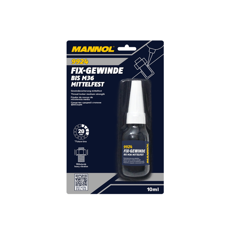 KLEJ DO GWINTÓW MANNOL 9924 FIX-GEWINDE MITELFEST 10g