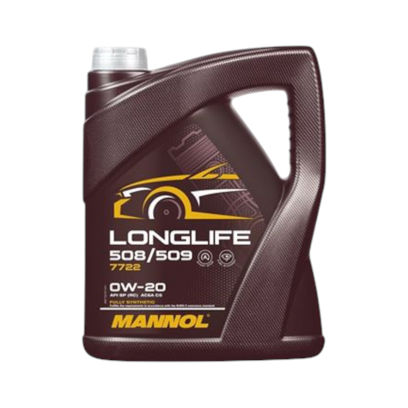 OLEJ SILNIKOWY MANNOL MN7722-5 LONGLIFE 508/509 0W-20 VW 5L