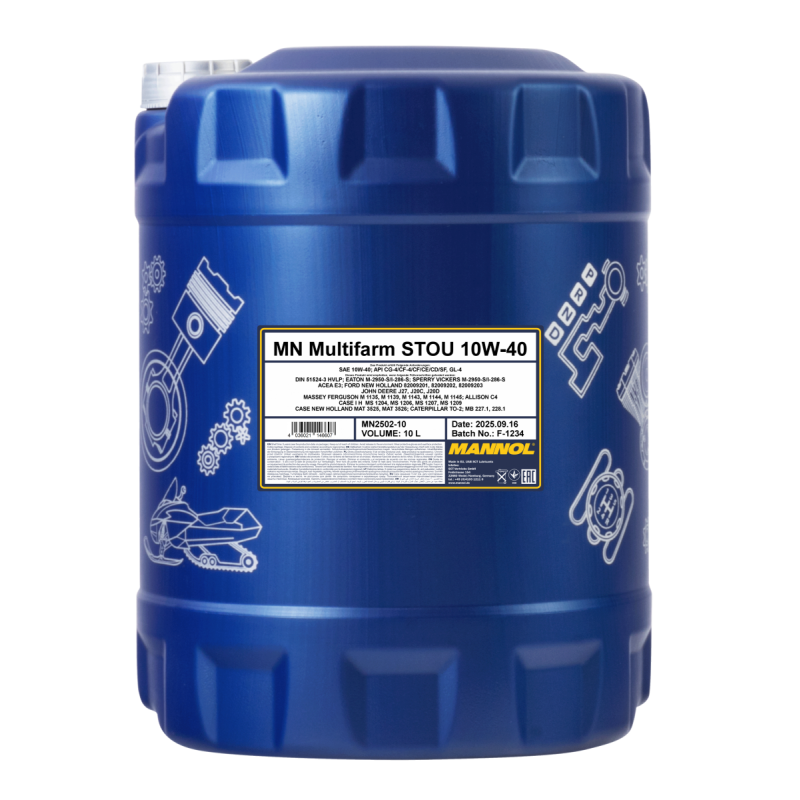 OLEJ MANNOL MN2502-10 MULTIFARM STOU 10W-40 10L