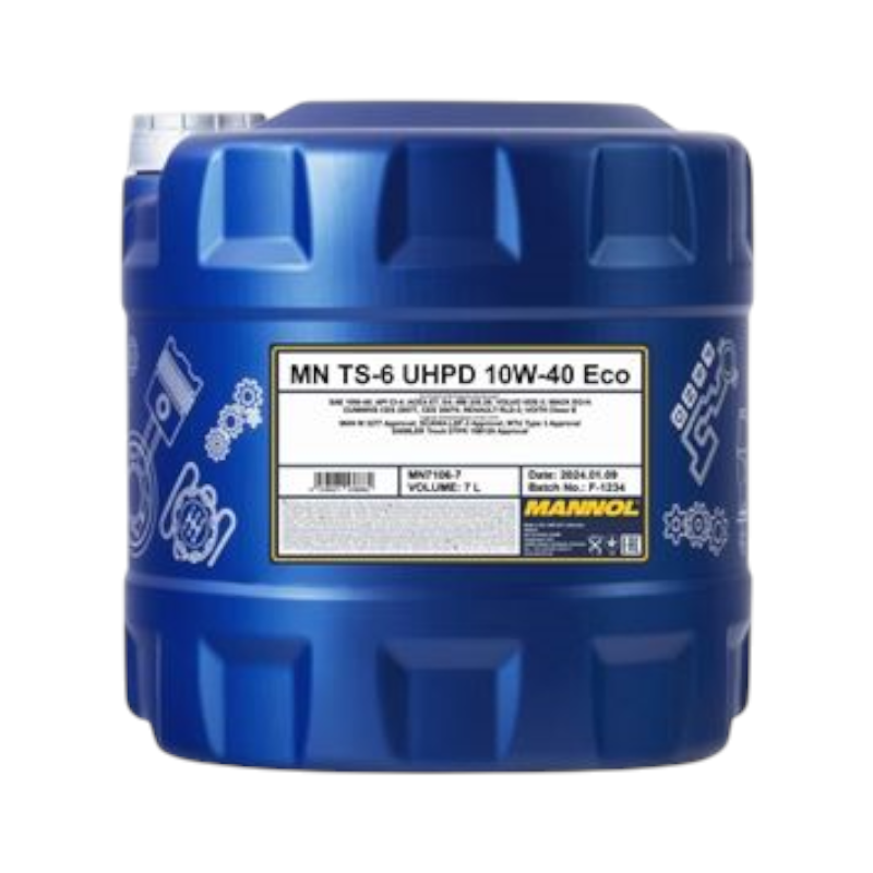 OLEJ MANNOL MN7106-7 TS-6 UHPD ECO 10W-40 7L