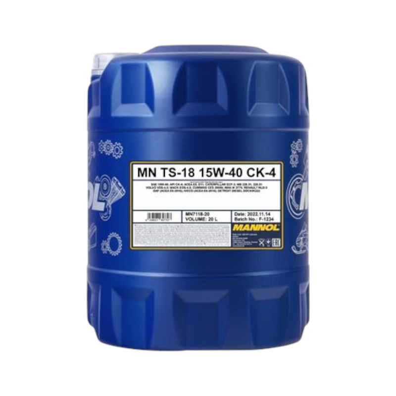 OLEJ MANNOL MN7118-20 TS-18 SHPD CK-4 15W-40 20L