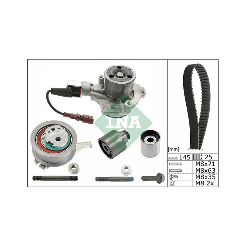 KOMPLET ROZRZĄDU INA 530075930 VW 1.6-2.0 13-24
