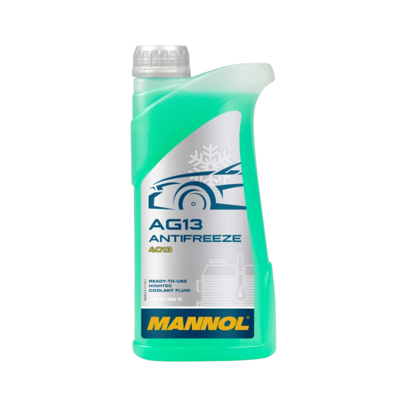 PŁYN CHŁODNICZY AG13 ANTIFREEZE ZIELONY 1L MANNOL MN4013-1