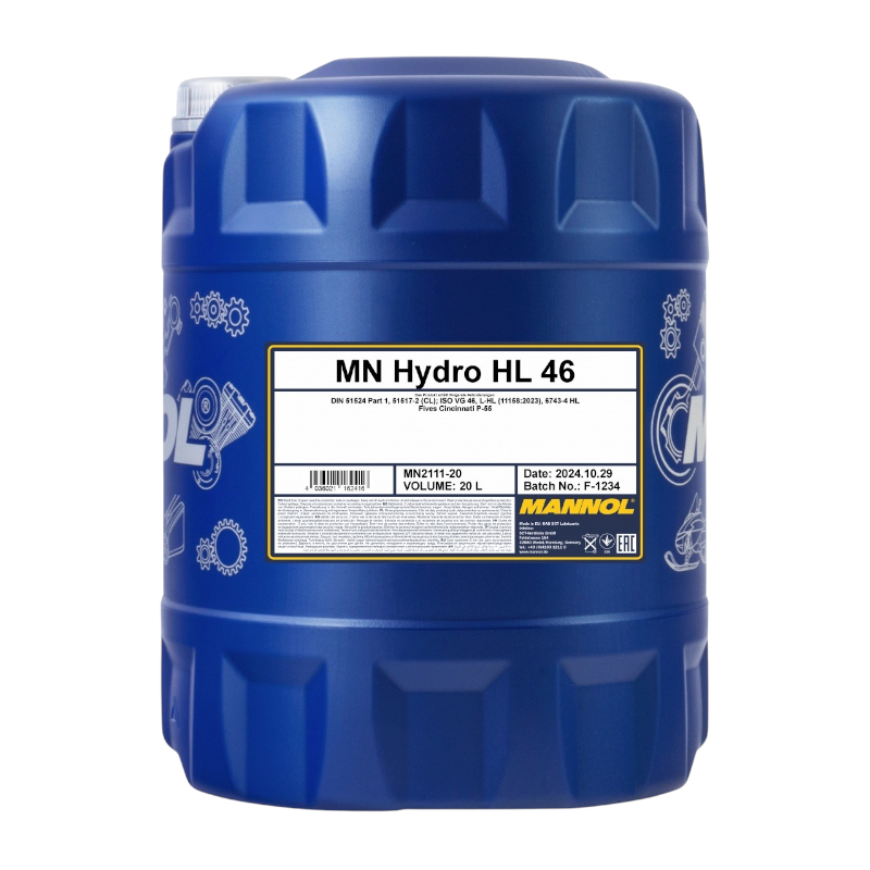 OLEJ HYDRAULICZNY MANNOL MN2111-20 HYDRO HL46 20L