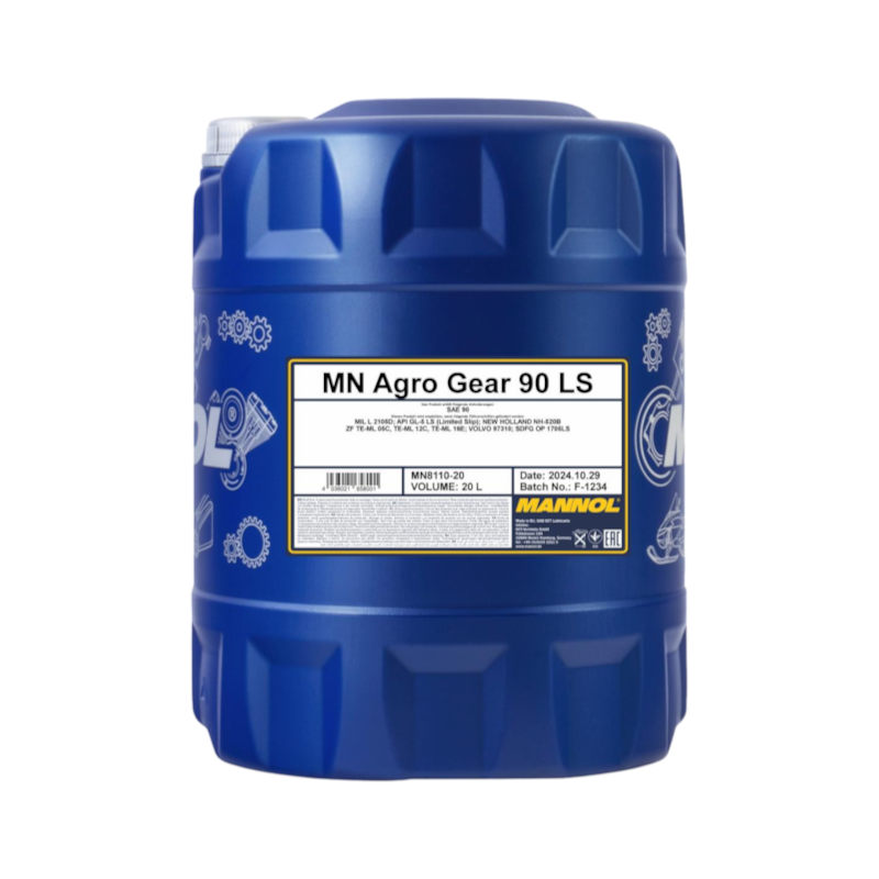 OLEJ SKRZYNI BIEGÓW MANNOL MN8110-20 AGRO GEAR 90 LS 20L