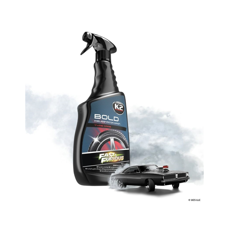 K2 FF157 BOLD FAST&FURIOUS PŁYN DO KONSERWACJI OPON 750ml