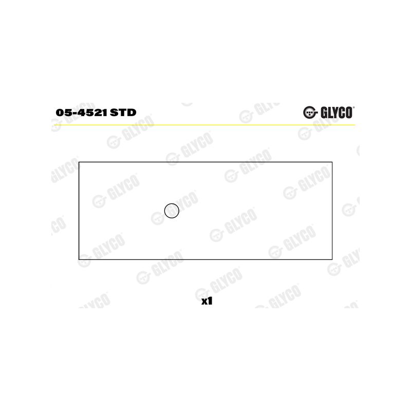 TULEJKA KORBOWODOWA GLYCO 054521<AES4609> STD PERKINS 4.236