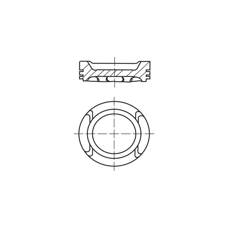 TŁOK MAHLE 0306013 0.50 VW 2.0 AEG,AQY 98-