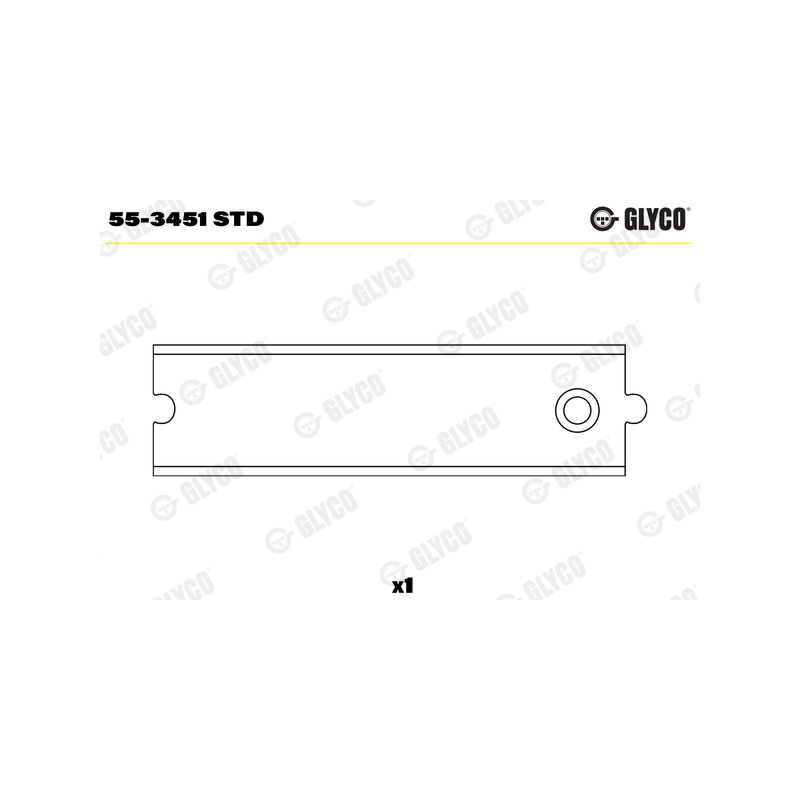 TULEJKA KORBOWODOWA GLYCO 553451 MWM D226