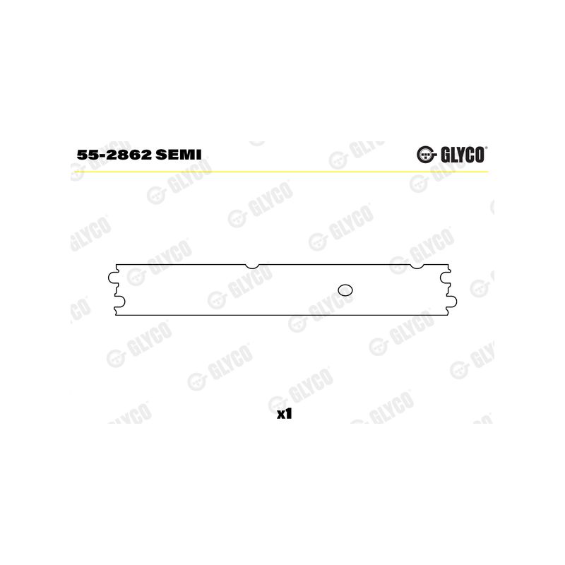 TULEJKA KORBOWODOWA GLYCO 552862 MAN D2538/2848