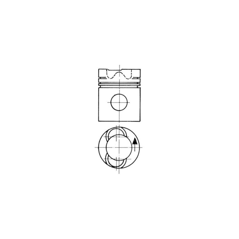 TŁOK KOLBENSCHMIDT 94724700 STD RVI MIDR06 93-