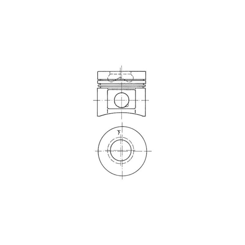 TŁOK KOLBENSCHMIDT 99516600 STD DEUTZ BF4L1011F 2.7D 95-