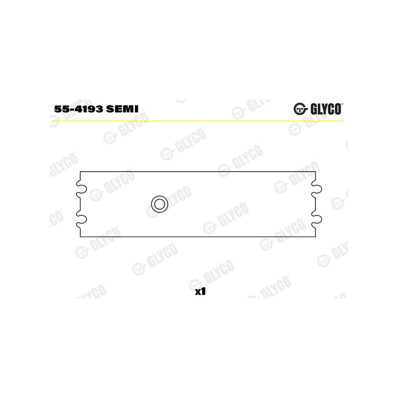 TULEJKA KORBOWODOWA GLYCO 554193<466649Y> FIAT 1.6-2.0 72-98