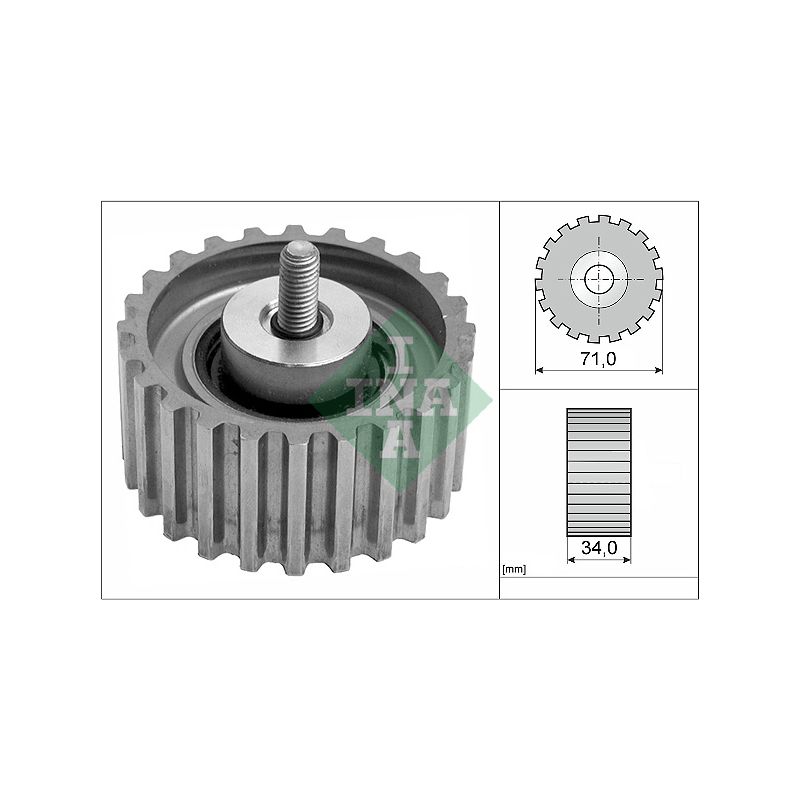 NAPINACZ PASKA INA 532044110 FIAT 2.3JTD 02-