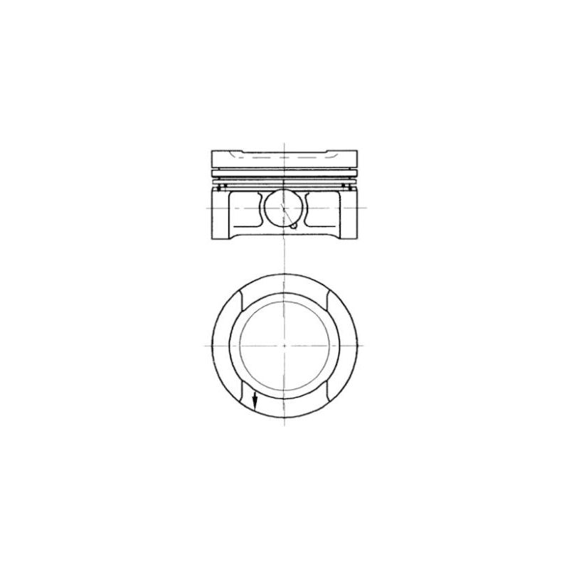 TŁOK KOLBENSCHMIDT 94503700 STD VW 1.6 ADP 96-