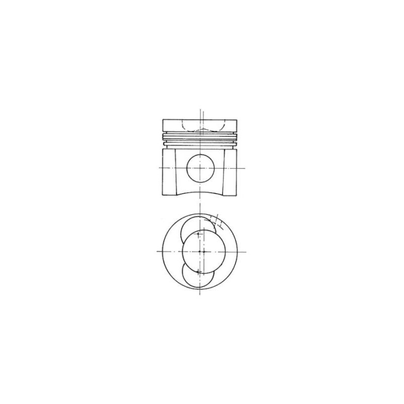 TŁOK KOLBENSCHMIDT 93137600 STD MAN D0824/0826 88-