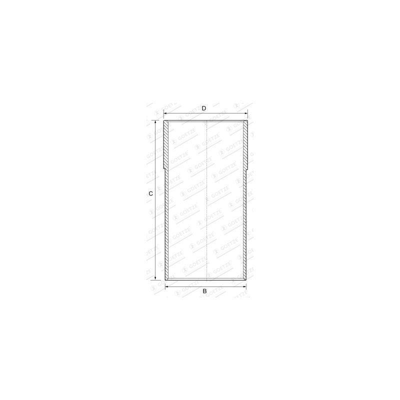 TULEJA CYLINDROWA GOETZE 1471002000 ROVER 1.6-1.8 95-