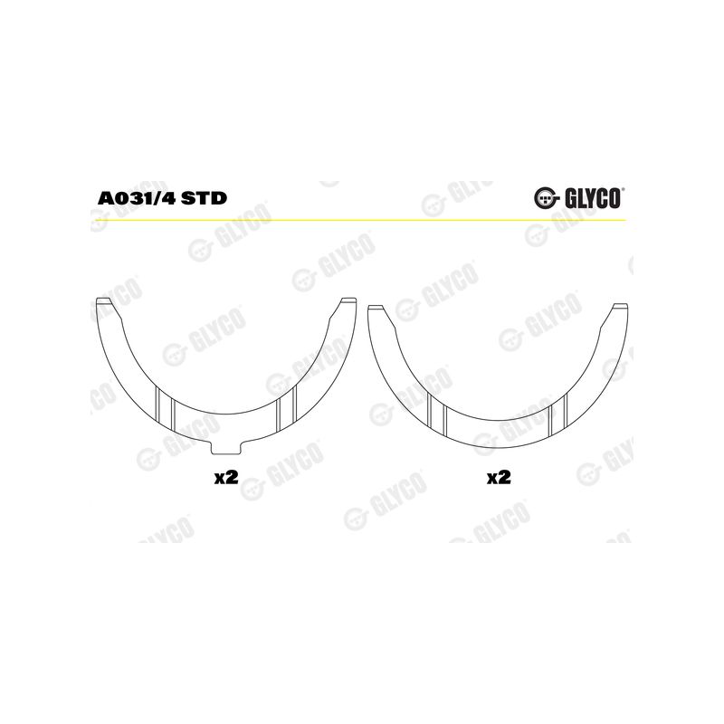 PANEWKI OPOROWE GLYCO A0314<AEW2152> STD DAVID BROWN AD4/49 64-