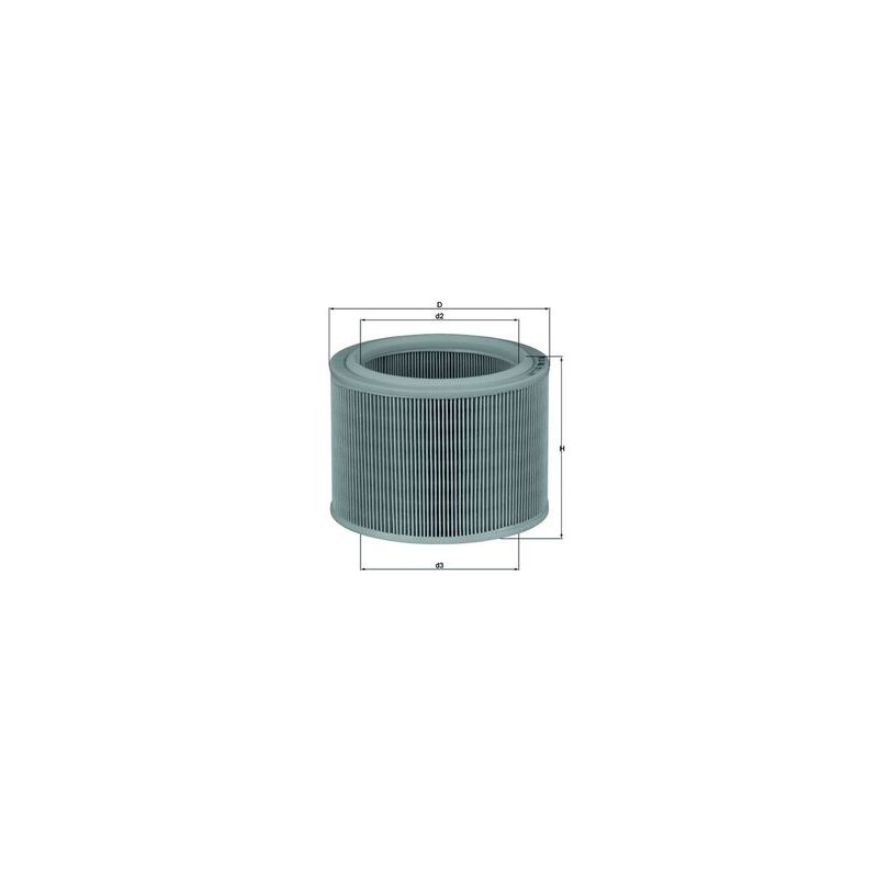 FILTR POWIETRZA KNEHT LX486<AR308>