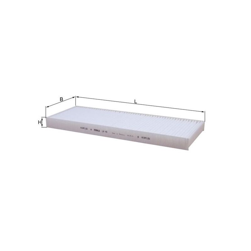 FILTR KABINOWY KNEHT LA45<K1004>F