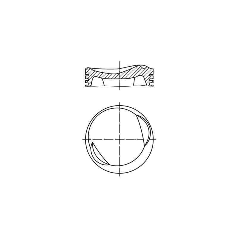TŁOK MAHLE 0811502 0.50 BMW 2.5 87-